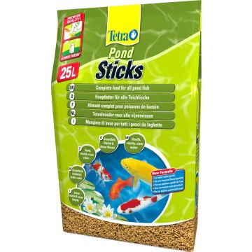 Aliment complet pour poissons de bassin - Pond Sticks - Tetra - 25 L