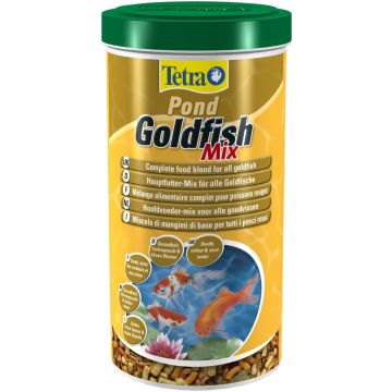 Mélange alimentaire complet pour poissons rouges - Pond GoldFish Mix - Tetra - 1 L