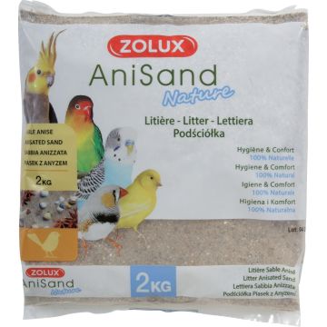 Litière sable - Anisand Nature - Zolux - 2 kg