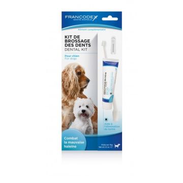 Kit brossage dentaire pour chiens et chats - Francodex