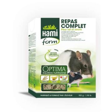 Repas complet pour rat et souris - Hamiform - 900 gr