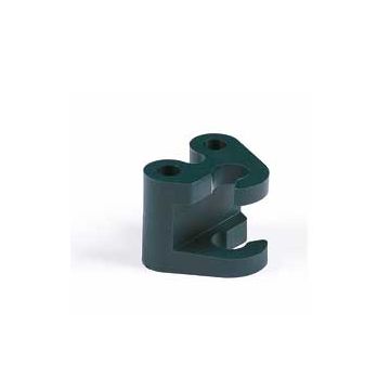 Coupleur twister pour tuteur - en fibrede verre - Peacock -  8 mm - x 4