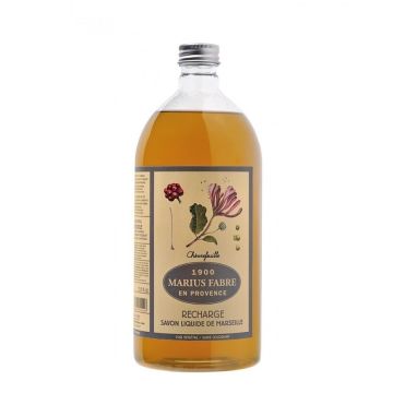 Savon de Marseille liquide, chèvrefeuille - Marius Fabre - 1 L