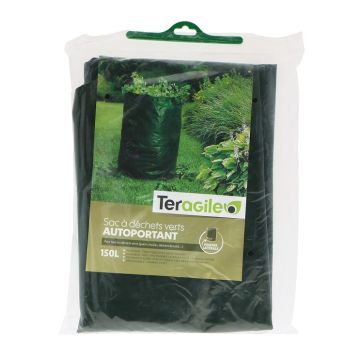 Sac à déchets autoportant - Teragile - Vert - 150 L