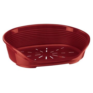 Corbeille Siesta Deluxe 10 Bordeaux Ferplast - 93,5 x 68 x h 28,5 cm