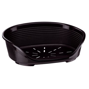 Corbeille Siesta Deluxe 10 Noire Ferplast - 93,5 x 68 x h 28,5 cm
