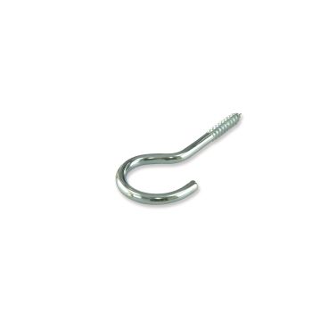 Crochet - En acier zingué - 50 x 3.3 mm - Blister