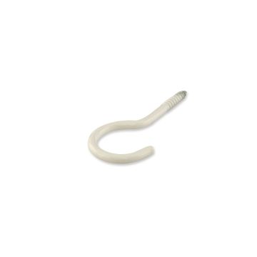 Crochet - En acier plastifié - 50 x 3.3 mm - Blister