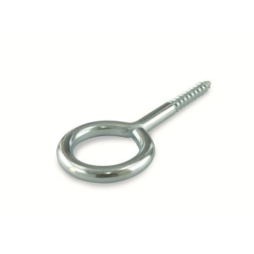 Piton filet bois - En acier zingué - 25 x 12 x 3.8 mm - Blister de 10 pièces