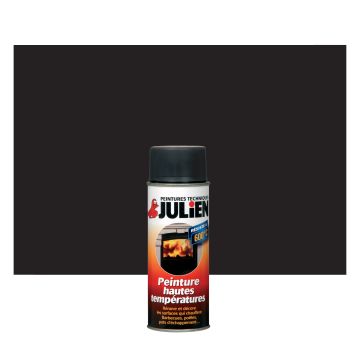 Aérosol Peinture haute température - Noir - 0.4 L 