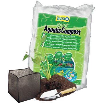 Tetra Pond Aquatic Compost - Compost pour plantes aquatiques de bassin - 8 L
