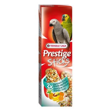 Sticks Prestige Perroquets Fruits Exotiques - Versele-Laga - 140 g