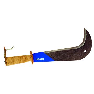 Serpe à soie - Revex - Manche cuir - 28 cm