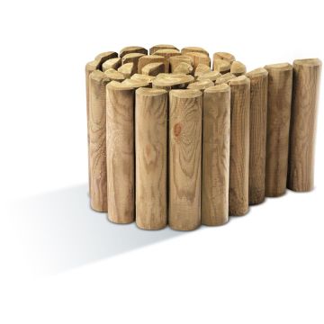 Bordure en rouleau demi ronde JARDIPOLYS - 30 x 200 cm - Ø 7