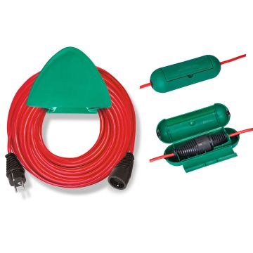 Rallonge électrique avec support mural et Safe Box - Brennenstuhl