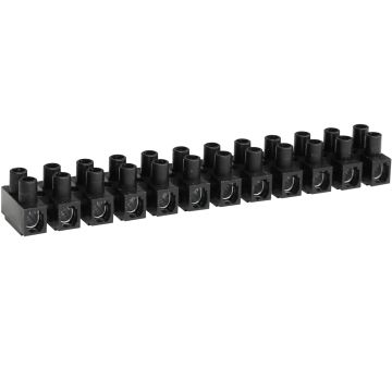 Barrette de connexion - 10 mm² - Noire