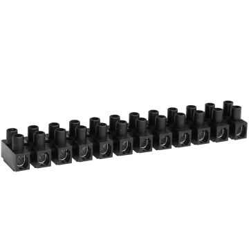 Barrette de connexion - 6 mm² - Noire