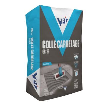 Colle carrelage grise - VPI - Sac de 25 Kg