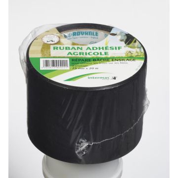 Ruban adhésif Répare bâche ensilage - CELLOPLAST - 75 mm x 20 m 