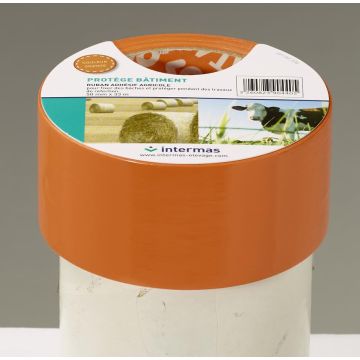 Ruban adhésif Protège bâtiment - CELLOPLAST - Orange - 50 mm x 33 m 