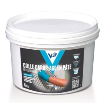 Colle carrelage en pâte - VPI - Seau de 5 kg