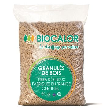 Granulés de bois - Biocalor - 15 Kg