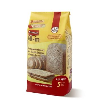 Farine All-in pour pain multi-céréales - Soezie - 2,5 kg