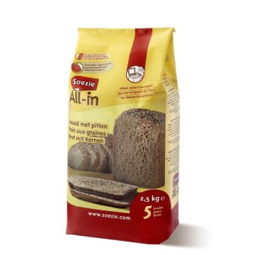 Farine All-in pour pain aux graines - Soezie - 2,5 kg