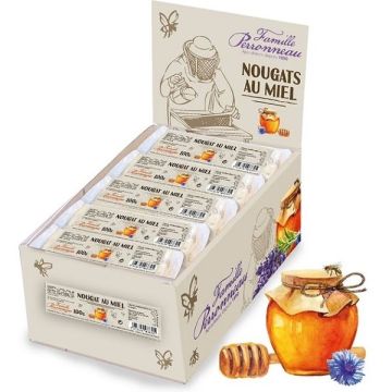 Nougats au miel - Famille Perronneau - 100 gr