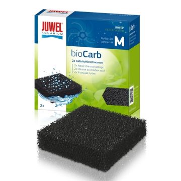 Mousse de charbon actif - Bio Carb - Juwel - Taille M - x 2