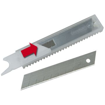 Lame de cutter - 18 mm - Lot de 10 - Stanley