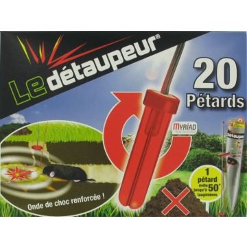 Recharge 20 pétards Le détaupeur - Myriad 