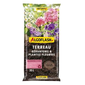 Terreau géraniums - Algoflash - 35 L