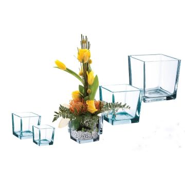 Vase carré - Horticash Fourn - 7,5x7,5x7,5 cm