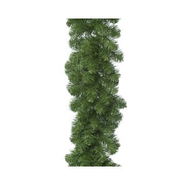 Guirlande de sapin artificiel - vert - 270 cm