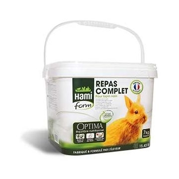 Repas complet pour lapin nain - Hamiform - 7 kg