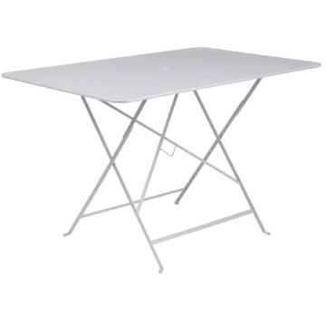 Table pliante Bistro - Fermob - 117 X 77 X H 74 cm - Métal - Blanc coton