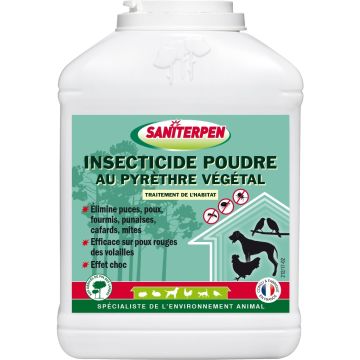 Insecticide poudre au pyrèthre végétal 250 g - Saniterpen