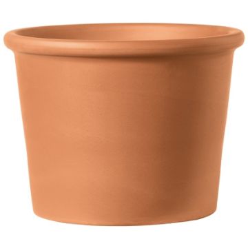 Vase cylindrique - Deroma - terre cuite - 18 cm