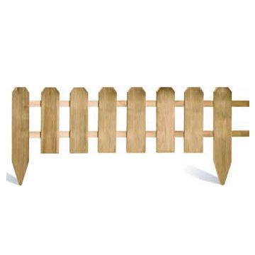 Bordure demi-rondins à planter - JARDIPOLYS - H 30/45 x 120 cm