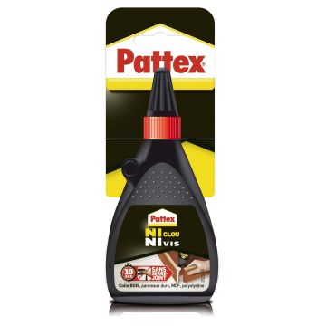 Colle Bois - Pattex - Ni clou Ni vis - 100 g 