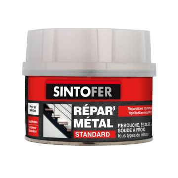 Répare Métal Standard - Sintofer - Pot de 170 ml - Blanc