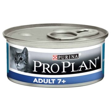 Pâté individuelle pour chat adult 7+ - Proplan - thon - 85 gr