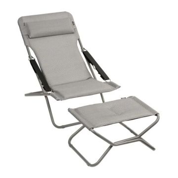 Bain de soleil Be comfort Transabed - Gris Silver