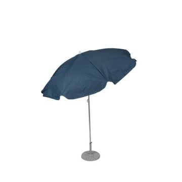 Parasol inclinable 180 cm, armature acier, toile déperlante