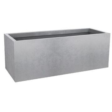 Jardiniere Basalt Up - 80 cm - EDA - 57 L -  Gris