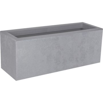 Jardinière Basalt Up - 60 cm - 25 L - EDA - Gris