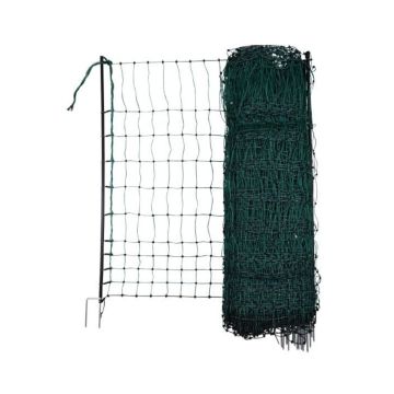 Filet non électrifiable Poultrynet- Vert - 25m