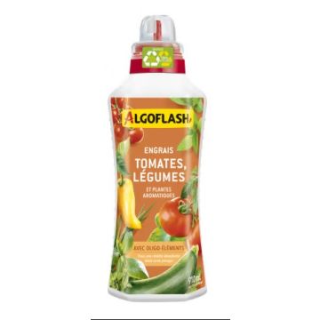 Engrais Tomates, Légumes et Plantes aromatiques - Algoflash - 910 ml
