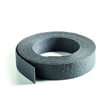 Rouleau de bordure Ecolat gris de 14 cm x 20 m 